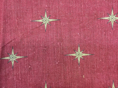 Red Star Fabric