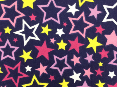 Purple Star Fabric