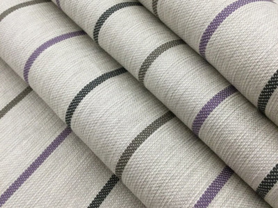 Purple Striped Fabric