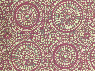 Red And Gold Fabric