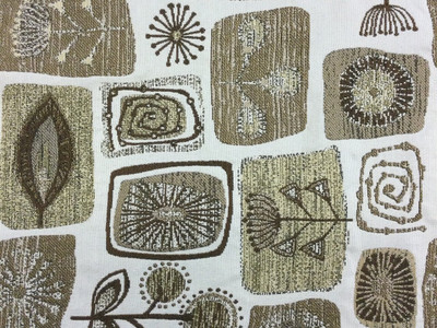 Tan Jacquard Fabric