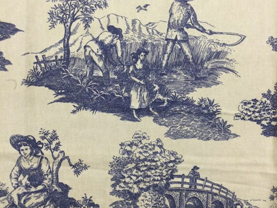 Toile Fabric by Color