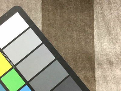 Upholstery Gray Velvet Stripe