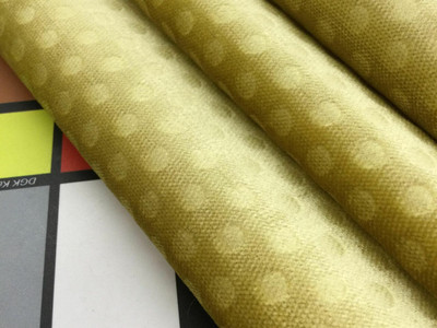 Yellow Velvet Fabric