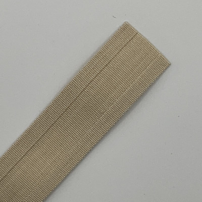 Parchment | 1 Inch Double Edge Folded Sunbrella Fabric Binding  1" x BTY | Parchment