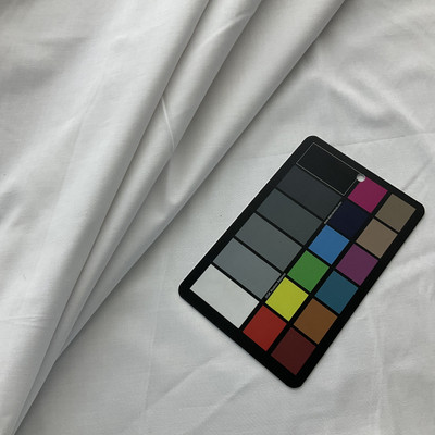 118" Poly Cotton Sheeting White Bleached | Very Lightweight Utility Fabric | Home Decor Fabric | 118" Wide