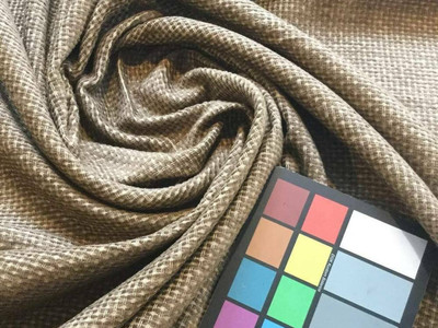 Beige Chenille upholstery fabric