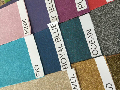 Glitter Vinyl Fabric