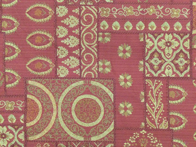 Gold Bohemian Fabric