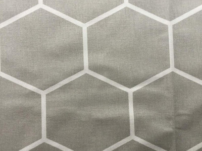 Gray Geometrics Fabric
