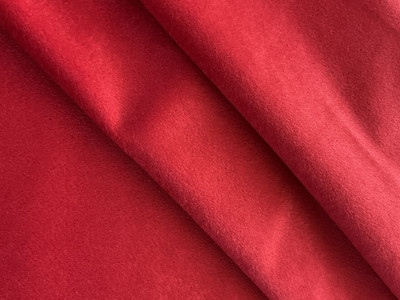 Red Velvet Upholstery Fabric