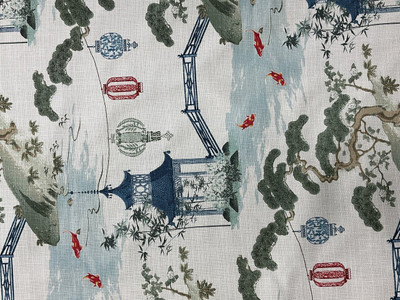 Asian Upholstery Fabric