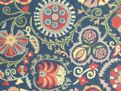 Green Contemporary Fabric