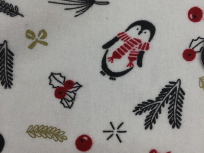 Black Holiday Fabric