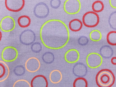 Purple Retro Fabric