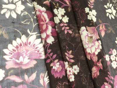 Gold Shabby Chic Fabric