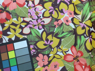 Yellow Tropical Fabric