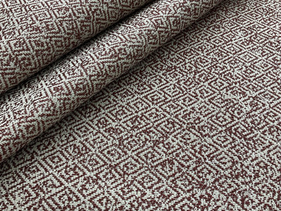 Red Argyle Fabric