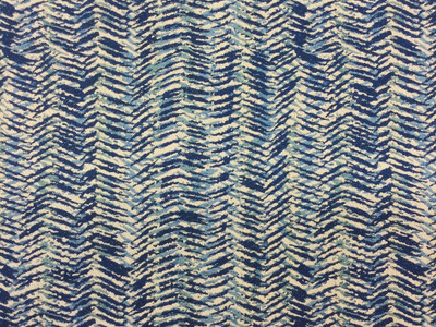 Off White Chevron Fabric