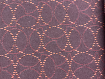 Red Circles Fabric