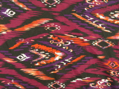 Pink Ikat Fabric