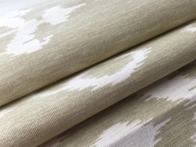Tan Ikat Fabric