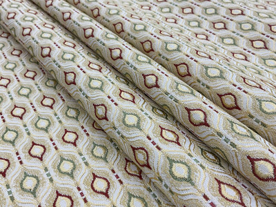 Yellow Ogee Fabric