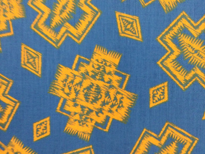 Orange Southwest Fabric