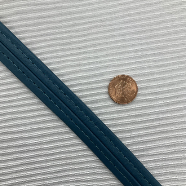 SEAQUEST Cove Teal Blue Hidem Gimp |  Marine Vinyl Upholstery Trim | PSQ-005 | 5/8" | By the Yard