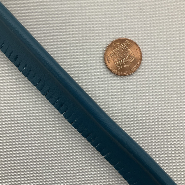 SEAQUEST Cove Teal Blue Welt | Marine Vinyl Upholstery Trim | PSQ-005 | 5/8" wide | 5/32" cord | By the Yard