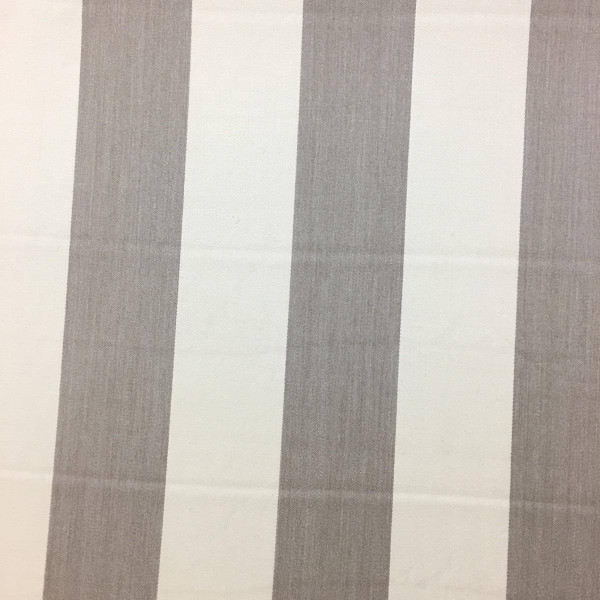 Tan Stripe 100% Wool Fabric | Designer Upholstery & Curtain