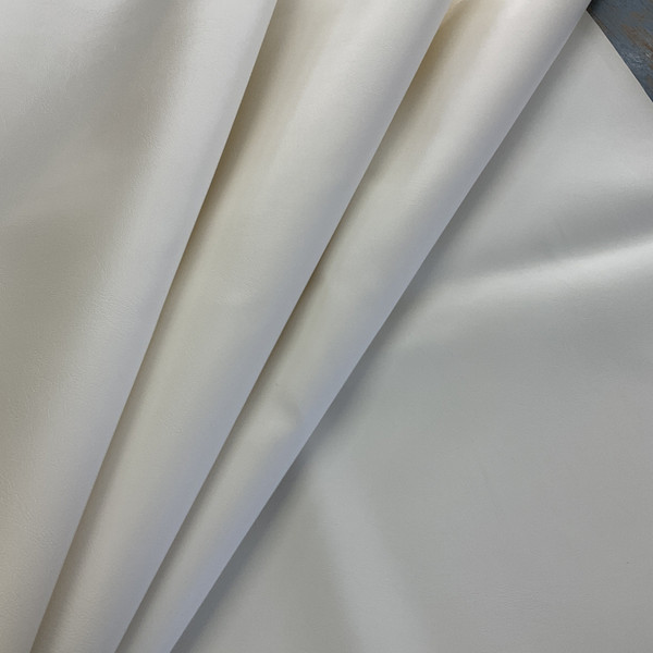 Snow White | Marine Boating Vinyl Fabric | Upholstery Vinyl - Sun + Salt Proof