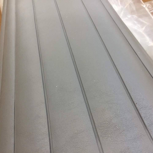 Seaquest Roll N Pleat | Smoke Grey | PLEATED MARINE VINYL Fabric | PSQ-026 | SUN + SALT PROOF | 54 wide | By the Yard