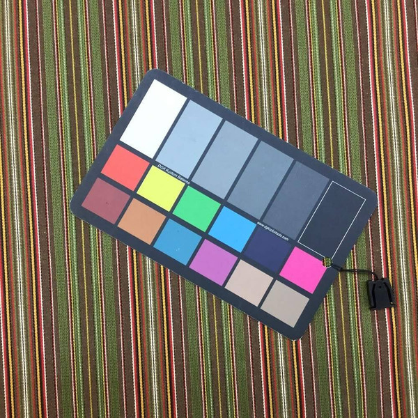 Retro Stripes in Brown, Green, and Red Upholstery Fabric | 54" | BTY | Durable