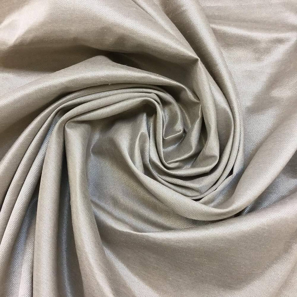 Shiny Mottled Tan Drapery / Upholstery Fabric | 54" wide | By the Yard