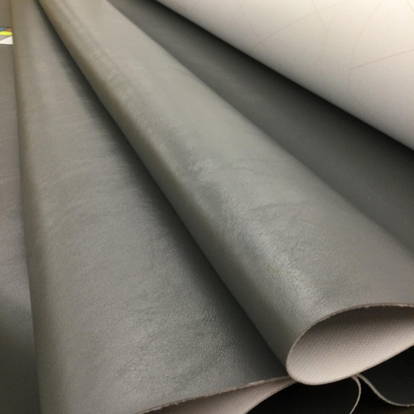 Gunmetal Grey Marine Vinyl Fabric | ISL-9153 | Spradling Softside ISLANDER | Upholstery Vinyl for Boats / Automotive / Commercial Seating | 54"W | BTY