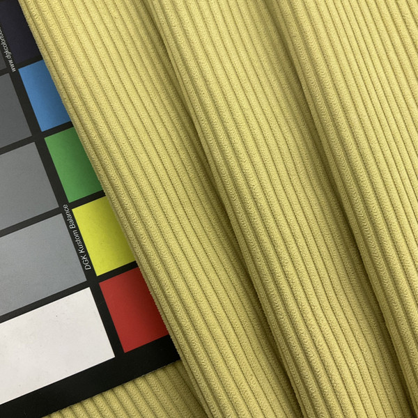 Pear Green Fabricut Lakshmi Corduroy Upholstery Fabric | 54 Wide | BTY | Durable