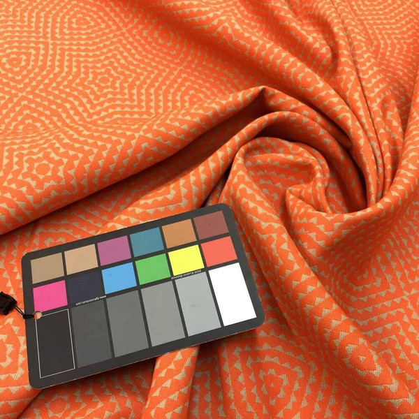 Sunbrella SKYLIGHT II TANGERINE | Furniture Weight Fabric | 54 Wide | 4026-0001