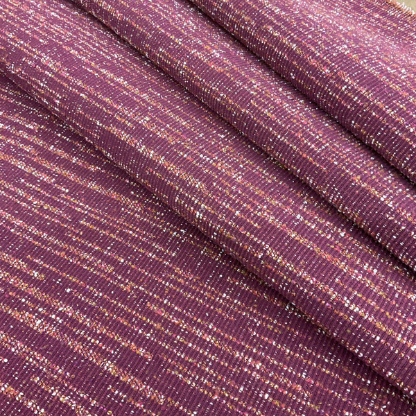 Raspberry Speckle HEAVY WEIGHT | Upholstery Fabric | 54 Wide | By the Yard