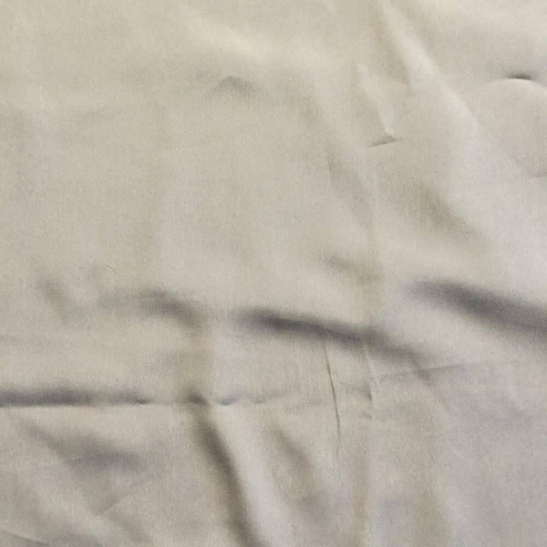 Taupe/Grey Polyester Silky Solid Fabric | Lightweight Apparel | Lining |  By The Yard | 60 inch Wide