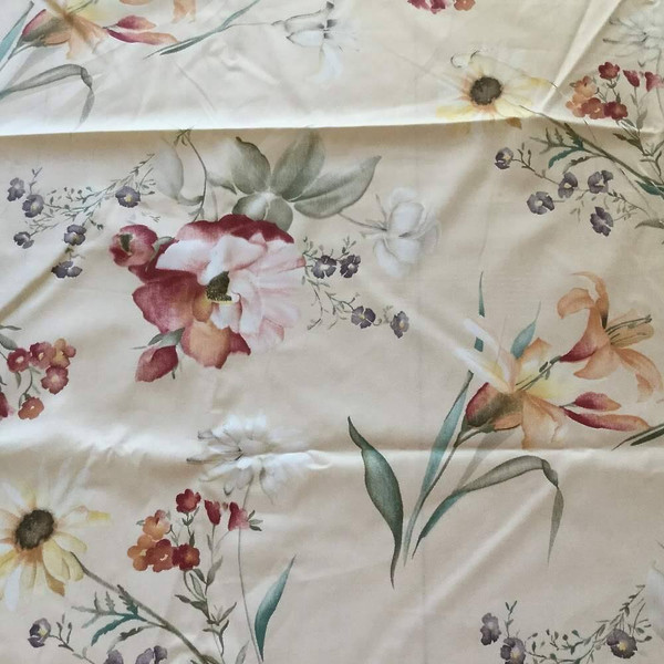 Charlotte by Golding | Floral on Ivory | Home Decor Fabric | 54 W | By the Yard