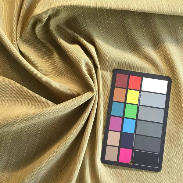 Chartreuse with Horizontal Slubs | Drapery Fabric | 55 Wide | By the Yard |