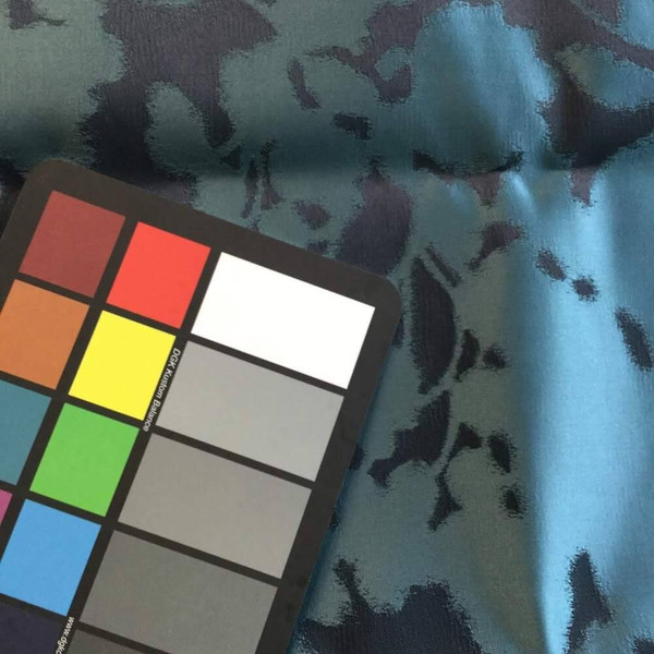 Abstract Floral in Teal | Upholstery / Slipcover Fabric | 58 Wide | By the Yard