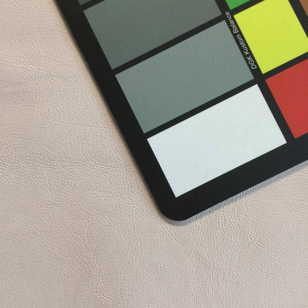 Beige PVC / Vinyl Faux Leather | Upholstery Fabric | 55 Wide | By the Yard