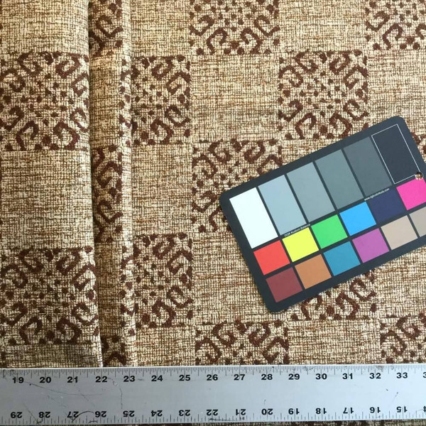 Sunbrella Meiji Umber | Furniture Weight Fabric | 54 Wide | BTY | 145229-0001