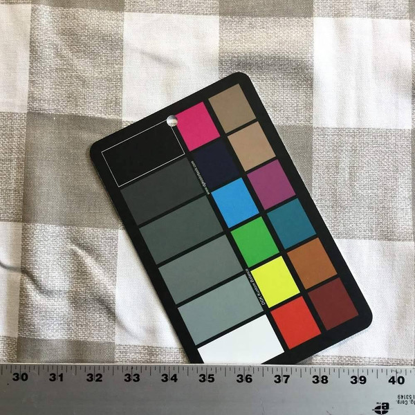 Taupe and Cream 3 inch Check | Premier Prints | Home Decor Fabric | 54 Wide