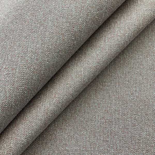 Mottled Red / Taupe | Heavy Duty Upholstery Fabric | 54W | By the Yard | Durable