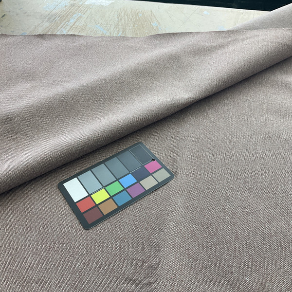 Mottled Red / Taupe | Heavy Duty Upholstery Fabric | 54W | By the Yard | Durable