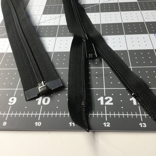 9 Inch YKK SAGE GREEN Non Separating Pocket Zipper | Single Pull |