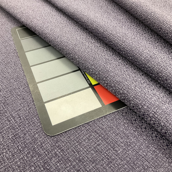 Grape Purple Slub Weave Fabric | Heavyweight Upholstery | 54 Wide | By the Yard